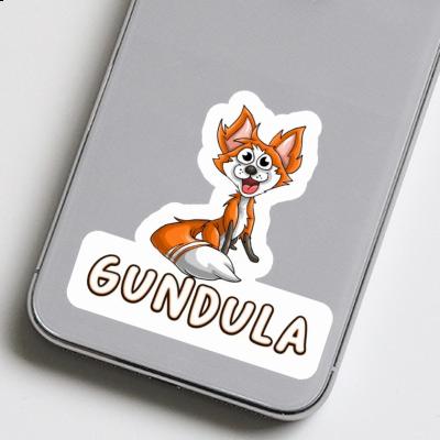 Sticker Gundula Fox Gift package Image