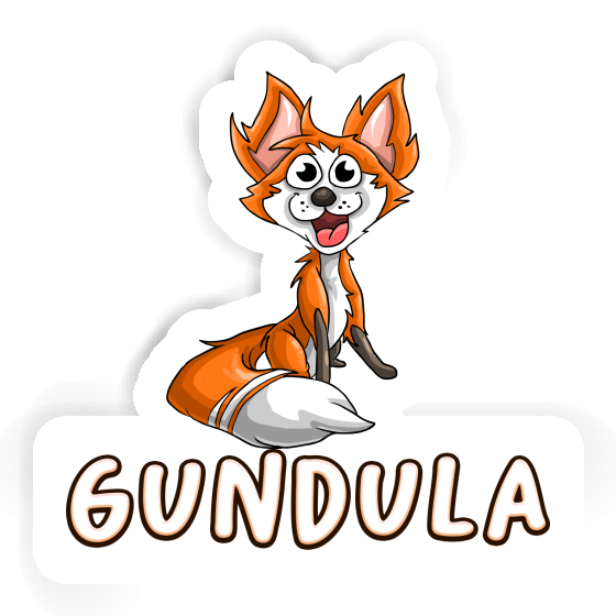 Sticker Gundula Fox Image