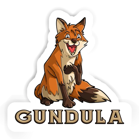 Sticker Gundula Fox Image