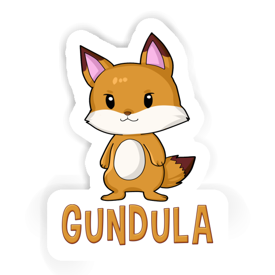 Fox Sticker Gundula Gift package Image