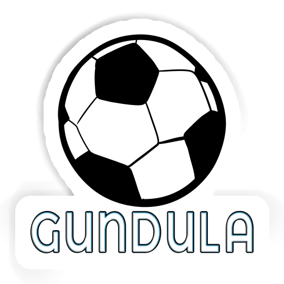 Soccer Sticker Gundula Image