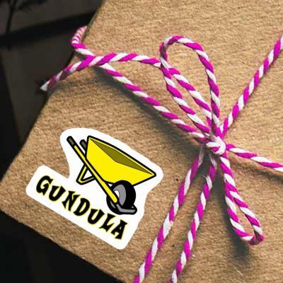 Aufkleber Gundula Schubkarre Gift package Image