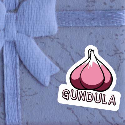 Gundula Sticker Knoblauch Laptop Image