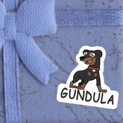 German Pinscher Sticker Gundula Laptop Image