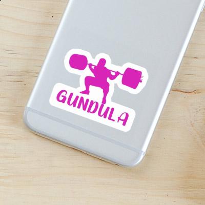 Gundula Sticker Gewichtheberin Gift package Image