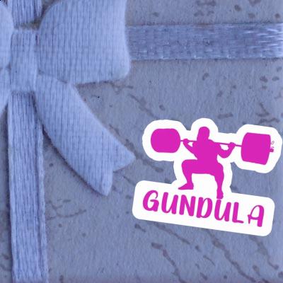 Sticker Gundula Weightlifter Gift package Image