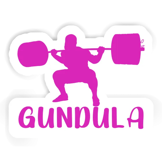 Gundula Sticker Gewichtheberin Image