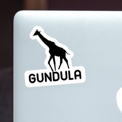 Autocollant Gundula Girafe Gift package Image