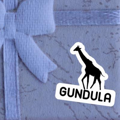 Autocollant Gundula Girafe Image