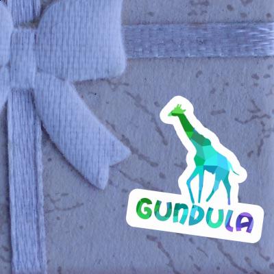 Sticker Giraffe Gundula Gift package Image