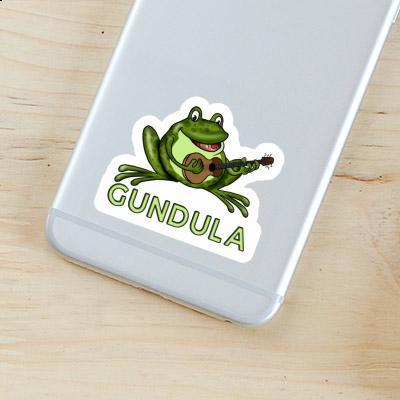 Sticker Guitar Frog Gundula Gift package Image