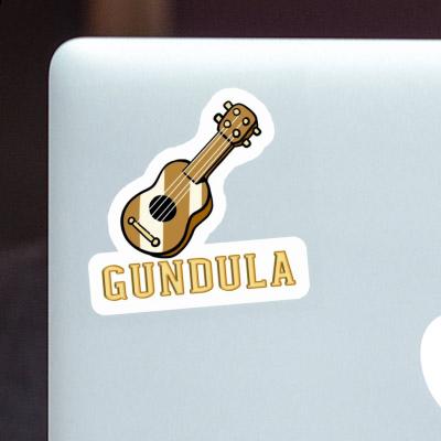 Sticker Guitar Gundula Image