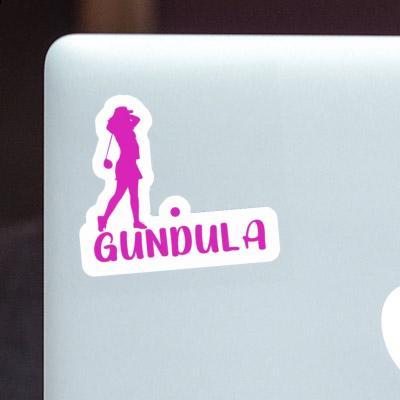 Golferin Sticker Gundula Laptop Image