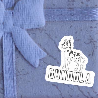 Gundula Autocollant Chien Grand Danois Gift package Image