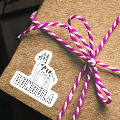 Great Dane Sticker Gundula Gift package Image