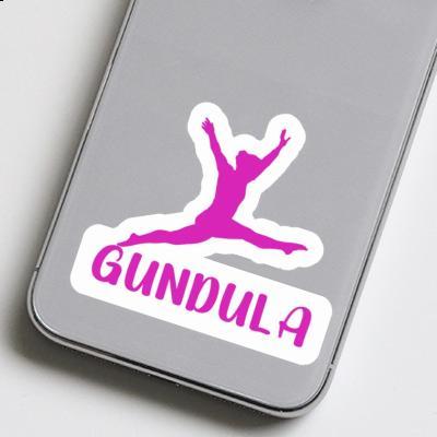 Autocollant Gundula Gymnaste Laptop Image