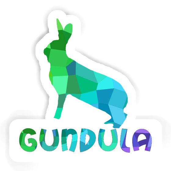 Gundula Sticker Rabbit Image