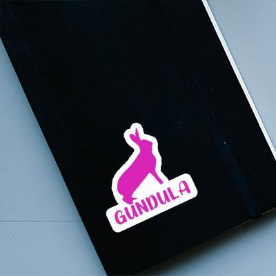 Sticker Gundula Rabbit Gift package Image