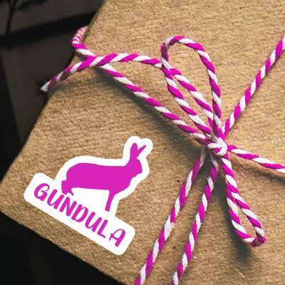 Sticker Gundula Rabbit Laptop Image