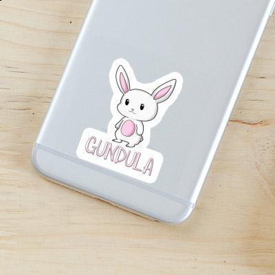 Sticker Gundula Hare Image