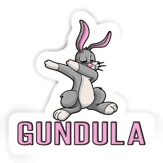 Aufkleber Gundula Hase Gift package Image