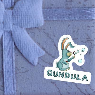 Gundula Sticker Soap Bubbles Rabbit Gift package Image