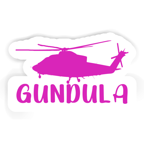 Sticker Gundula Helicopter Gift package Image