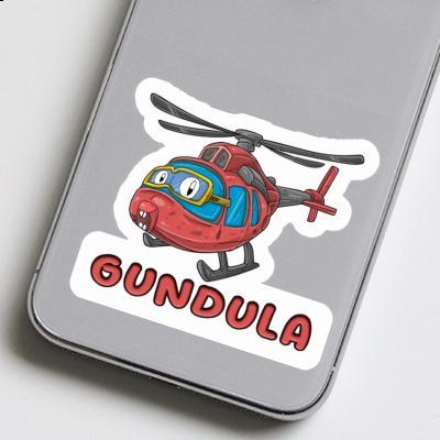 Helicopter Sticker Gundula Gift package Image