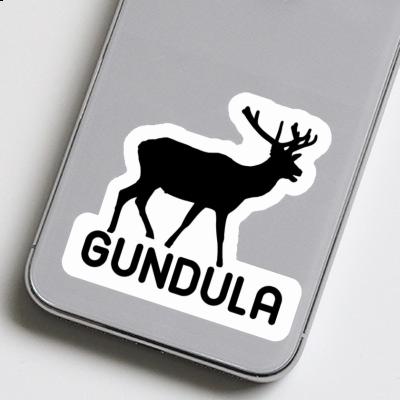 Deer Sticker Gundula Notebook Image