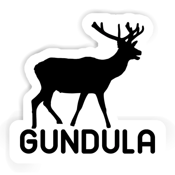 Deer Sticker Gundula Laptop Image