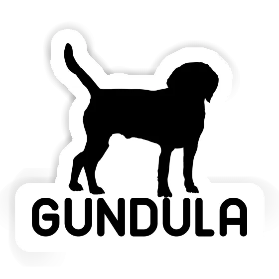 Autocollant Gundula Chien Gift package Image