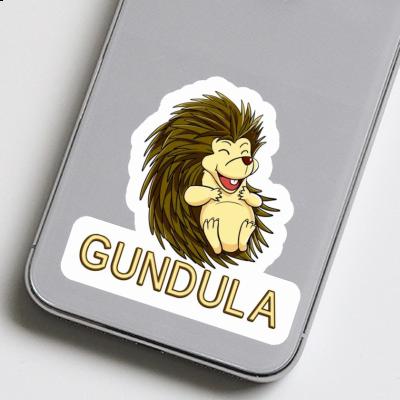 Sticker Hedgehog Gundula Laptop Image