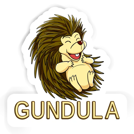 Sticker Hedgehog Gundula Gift package Image