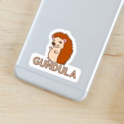 Hedgehog Sticker Gundula Laptop Image