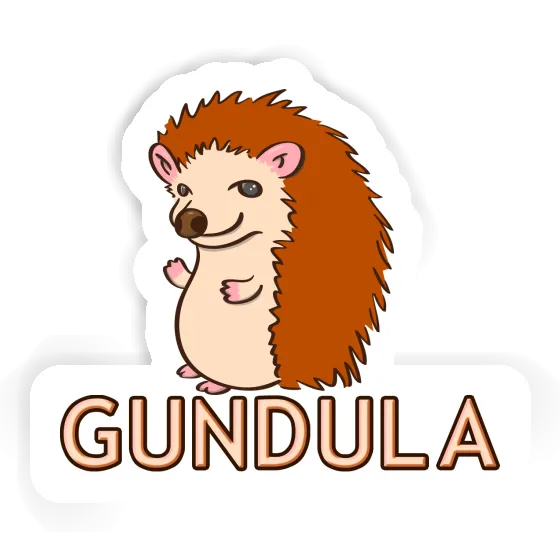 Hedgehog Sticker Gundula Image