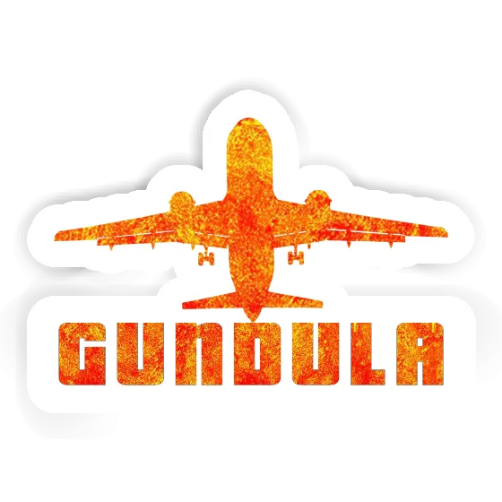 Jumbo-Jet Aufkleber Gundula Gift package Image