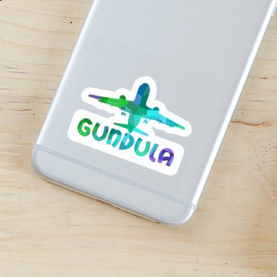 Gundula Sticker Jumbo-Jet Image