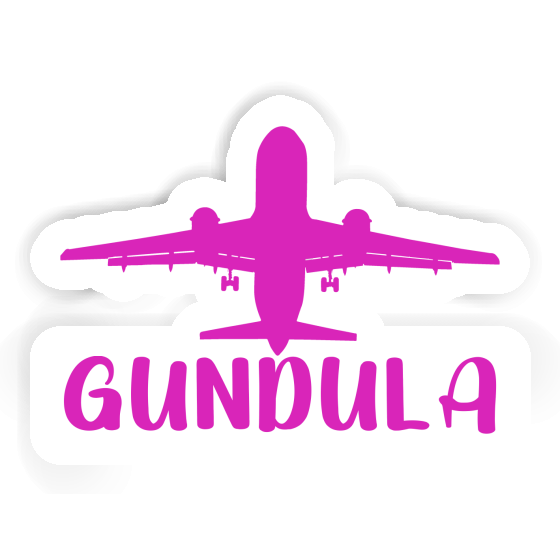 Jumbo-Jet Autocollant Gundula Image