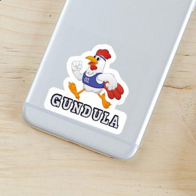 Sticker Chicken Gundula Gift package Image