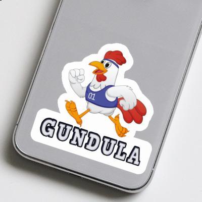 Sticker Chicken Gundula Notebook Image