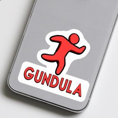 Runner Sticker Gundula Notebook Image