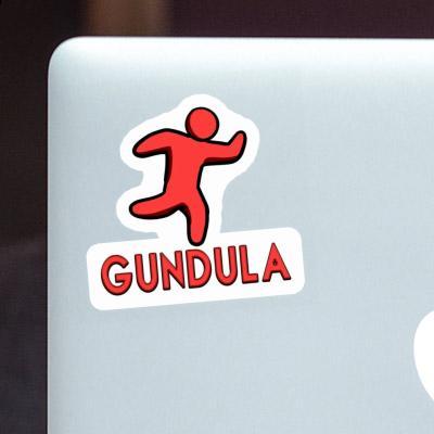 Runner Sticker Gundula Notebook Image