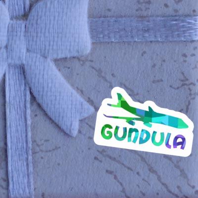 Sticker Jumbo-Jet Gundula Laptop Image