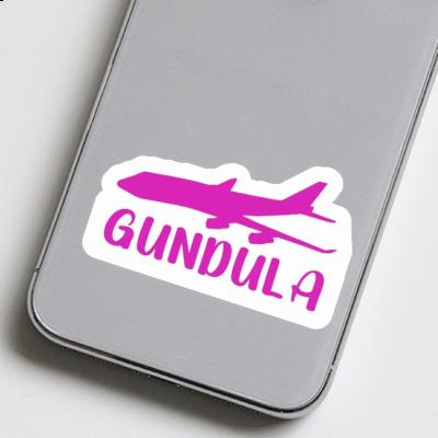 Gundula Sticker Jumbo-Jet Laptop Image