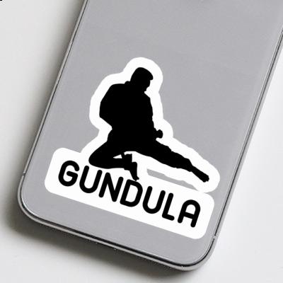 Sticker Gundula Karateka Laptop Image