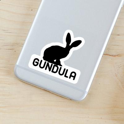 Gundula Sticker Rabbit Notebook Image