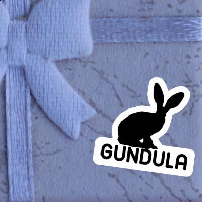 Autocollant Lapin Gundula Image