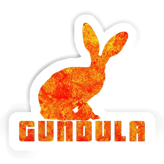 Sticker Rabbit Gundula Gift package Image