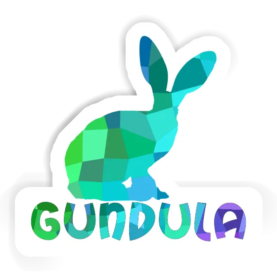 Gundula Sticker Hase Notebook Image