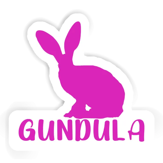 Sticker Gundula Rabbit Gift package Image